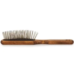 #1 All Systems Oblong Pin Brush Wood Handle