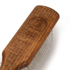 #1 All Systems Oblong Pin Brush Wood Handle