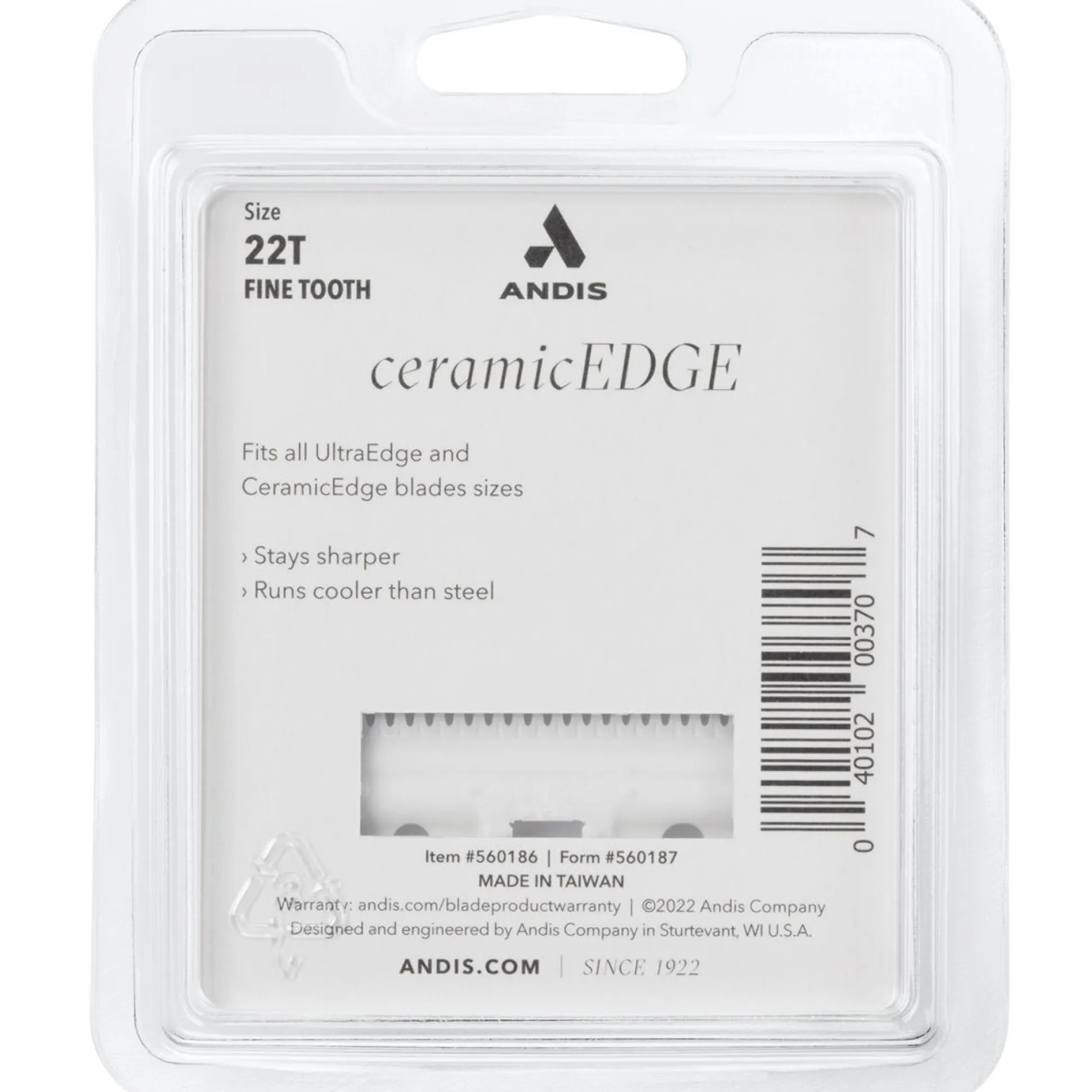 Andis Ceramic 22T Fine Cutters