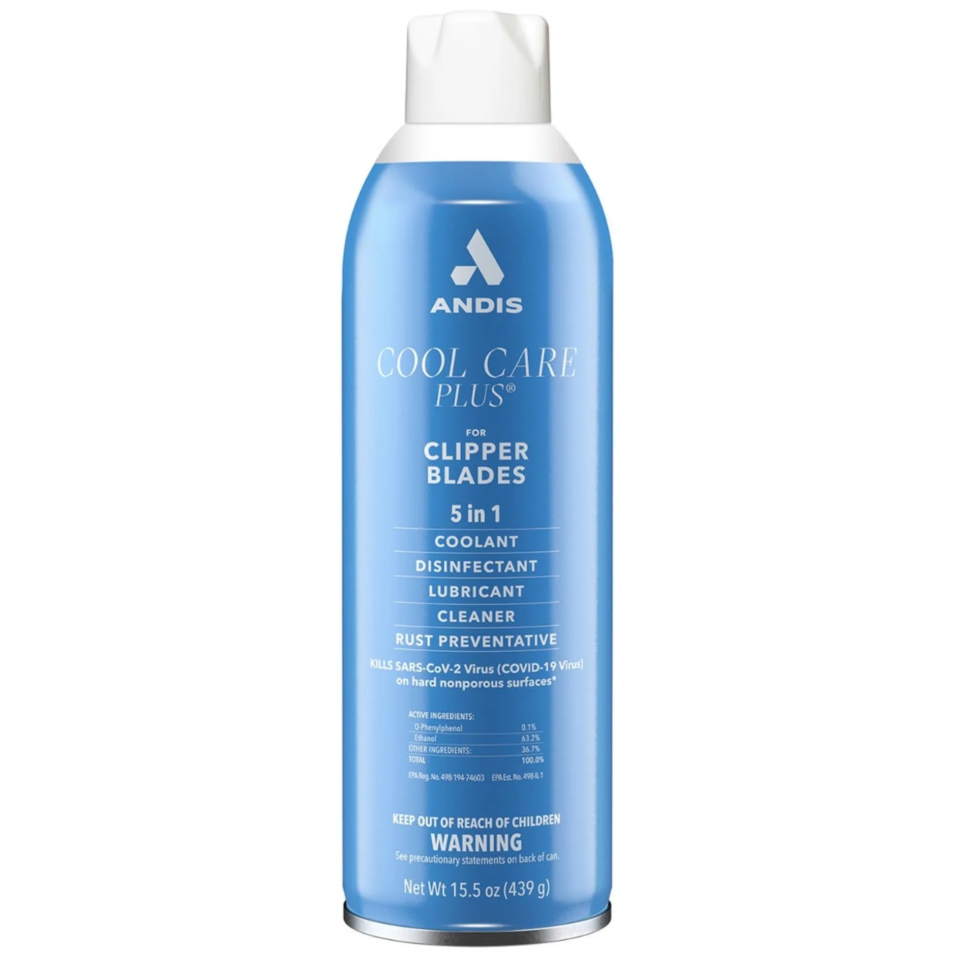 Andis Cool Care Plus 15.5oz 5-in-1 Spray