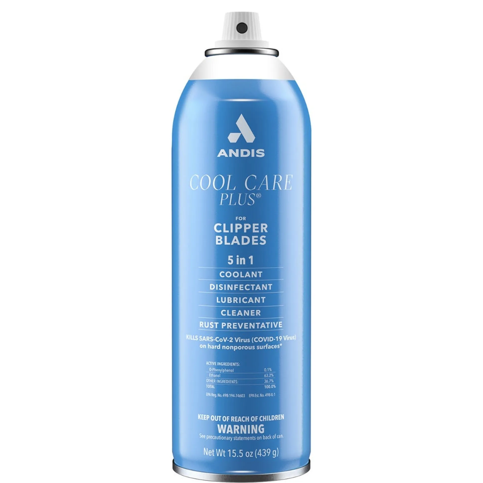 Andis Cool Care Plus 15.5oz 5-in-1 Spray