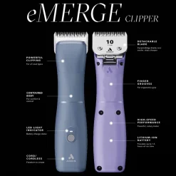 Andis eMERGE Cordless Dog Hair Clippers