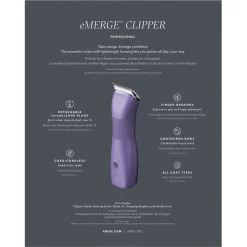 Andis eMERGE Cordless Dog Hair Clippers