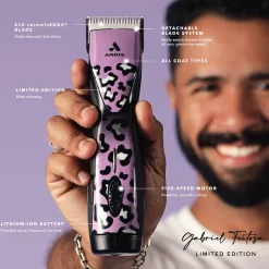 Andis Limited-Edition Wild Pulse ZR II 5-Speed Dog Hair Clippers