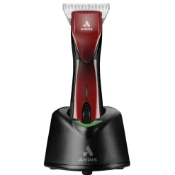 Andis Pulse ZR II Lithium-Ion Cordless Clipper Red With #30 Wide Blade