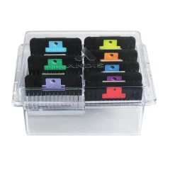 Andis Stainless Steel Wide Blade 8 pc Comb Set