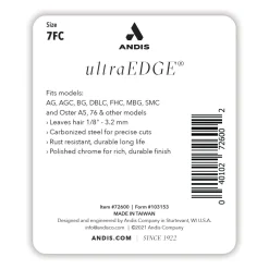 Andis UltraEdge 7FC 1/8In Cut Blade