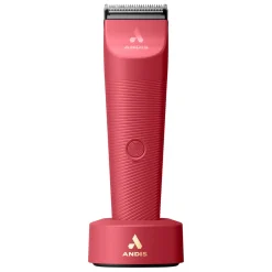 Andis Vida Adjustable 5 in 1 Blade Dog Hair Clipper Raspberry
