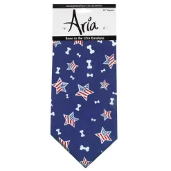 Aria Blue Bone In The USA Bandanas