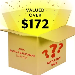 Aria Bows & Bandanas Mystery Box: 55 Pieces