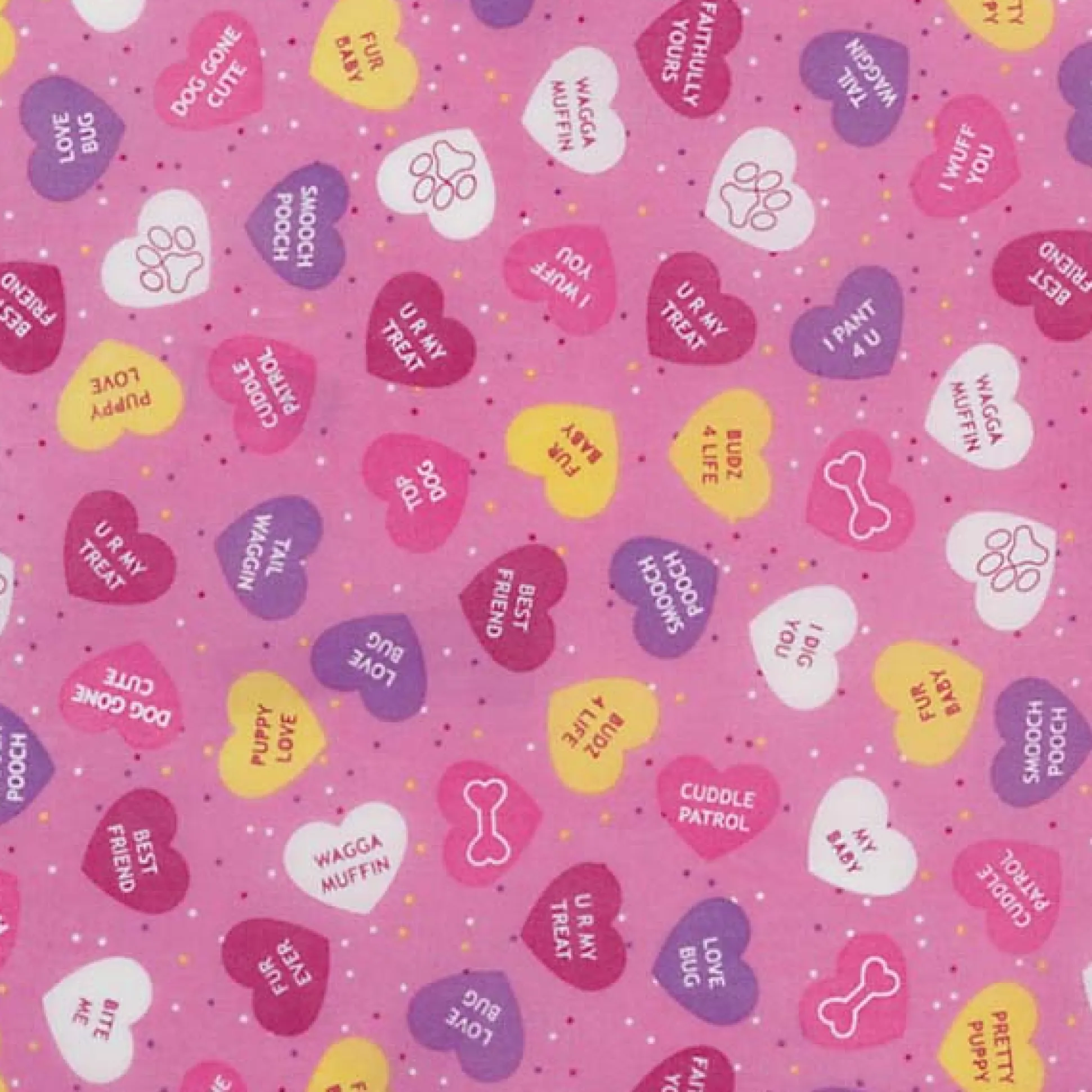 Aria Conversation Hearts Bandanas