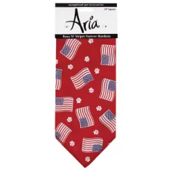 Aria Paws N Stripes Forever Dog Bandanas