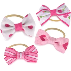 Aria Pretty In Pink Bow Canister 48Pc