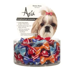 Aria Romeo Bows 48 Piece Canisters