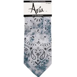 Aria Tie-dye Bandana Grey