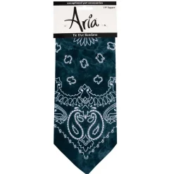 Aria Tie-dye Bandanas Dark Blue