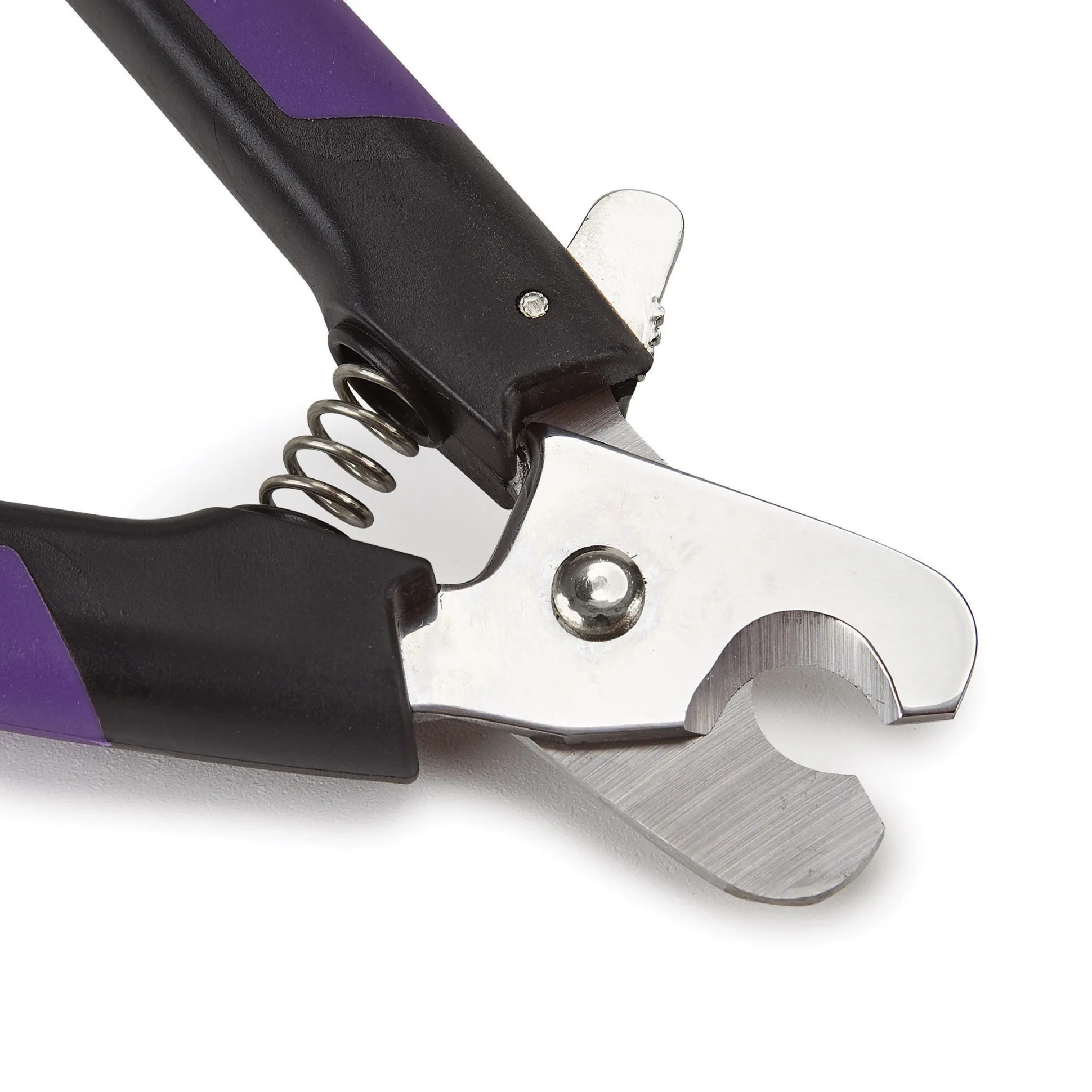 Aussie Dog Nail Clipper Large, Black-Purple