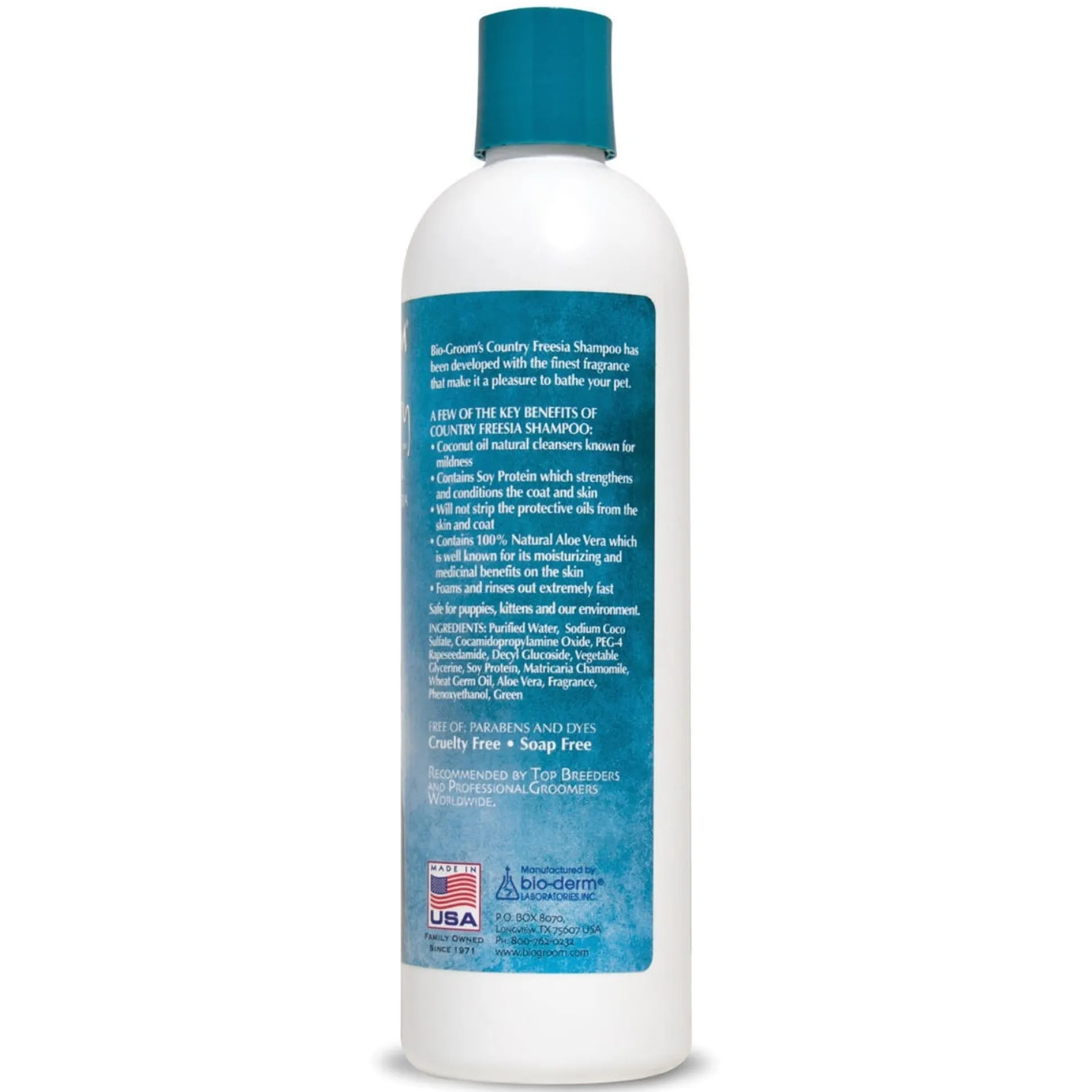 Bio-Groom Country Freesia Aloe Vera & Chamomile Dog Shampoo