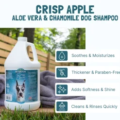 Bio-Groom Crisp Apple Aloe Vera & Chamomile Dog Shampoo