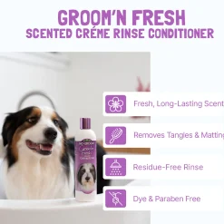 Bio-Groom Groom’n Fresh Scented Creme Rinse Dog Conditioner