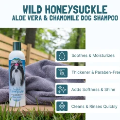 Bio-Groom Wild Honeysuckle Aloe Vera & Chamomile Dog Shampoo