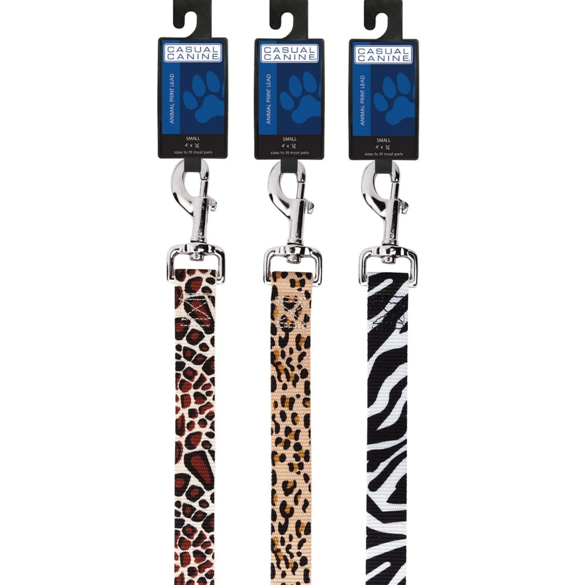 Casual Canine Animal-Print Leads