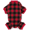 Casual Canine Buffalo Check Pajamas L
