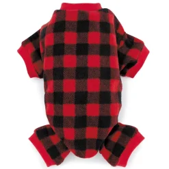 Casual Canine Buffalo Check Pajamas L
