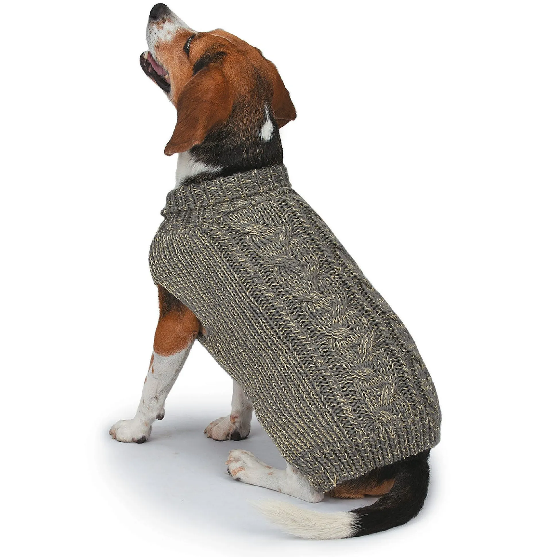 Casual Canine Cable Knit Sweaters
