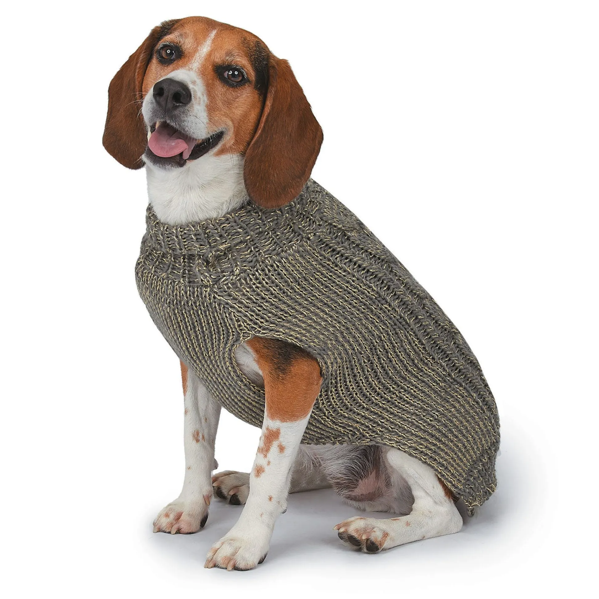 Casual Canine Cable Knit Sweaters