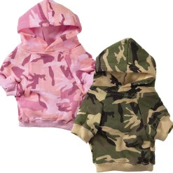 Casual Canine Camo Hoodies