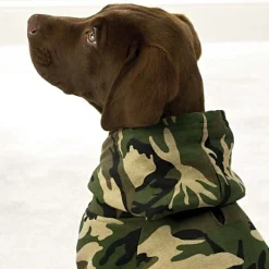 Casual Canine Camo Hoodies