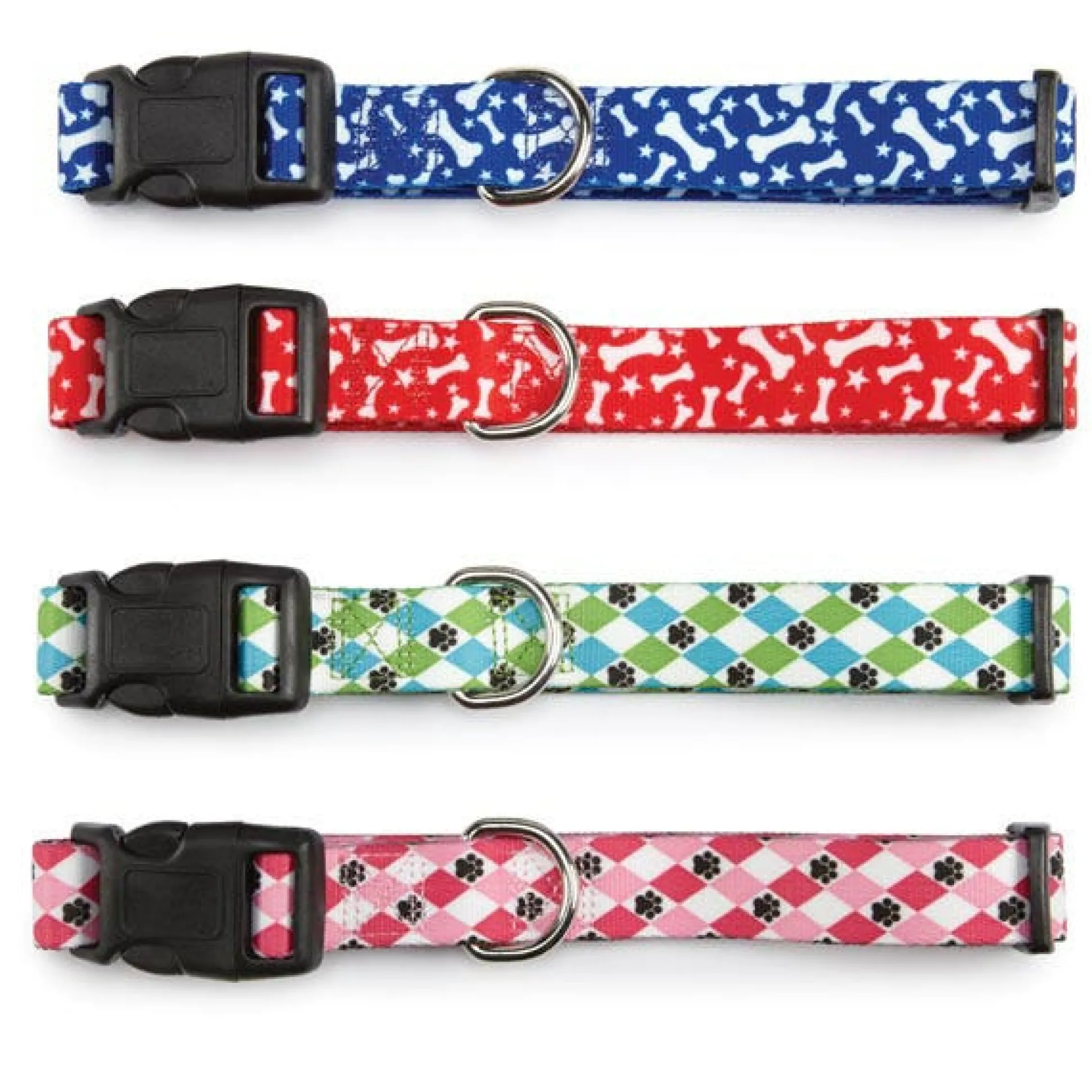 Casual Canine Pooch Patterns Dog Collars