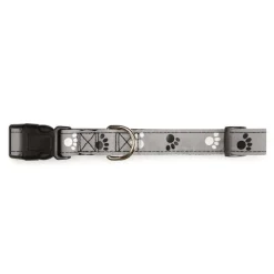 Casual Canine Reflective Pawprint Collars