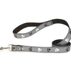 Casual Canine Reflect Pawprint Dog Leads