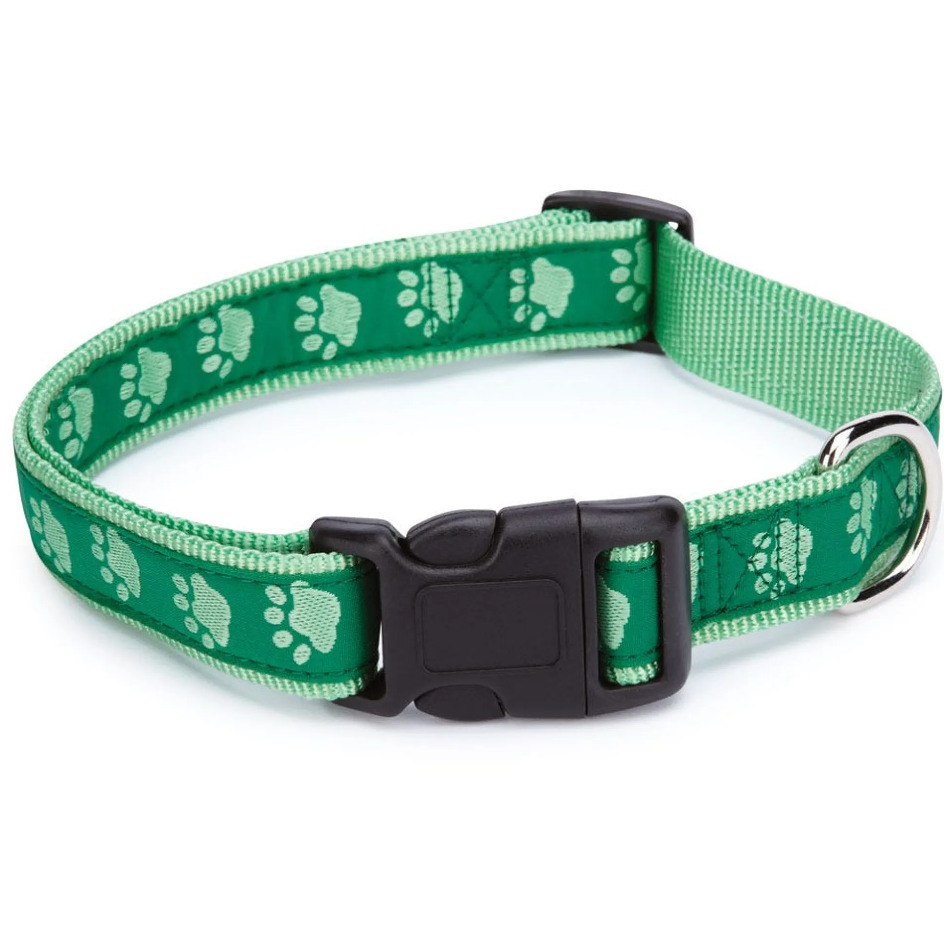 Casual Canine Two-Tone Pawprint Collars