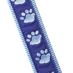 Casual Canine Two-Tone Pawprint Dog Leads