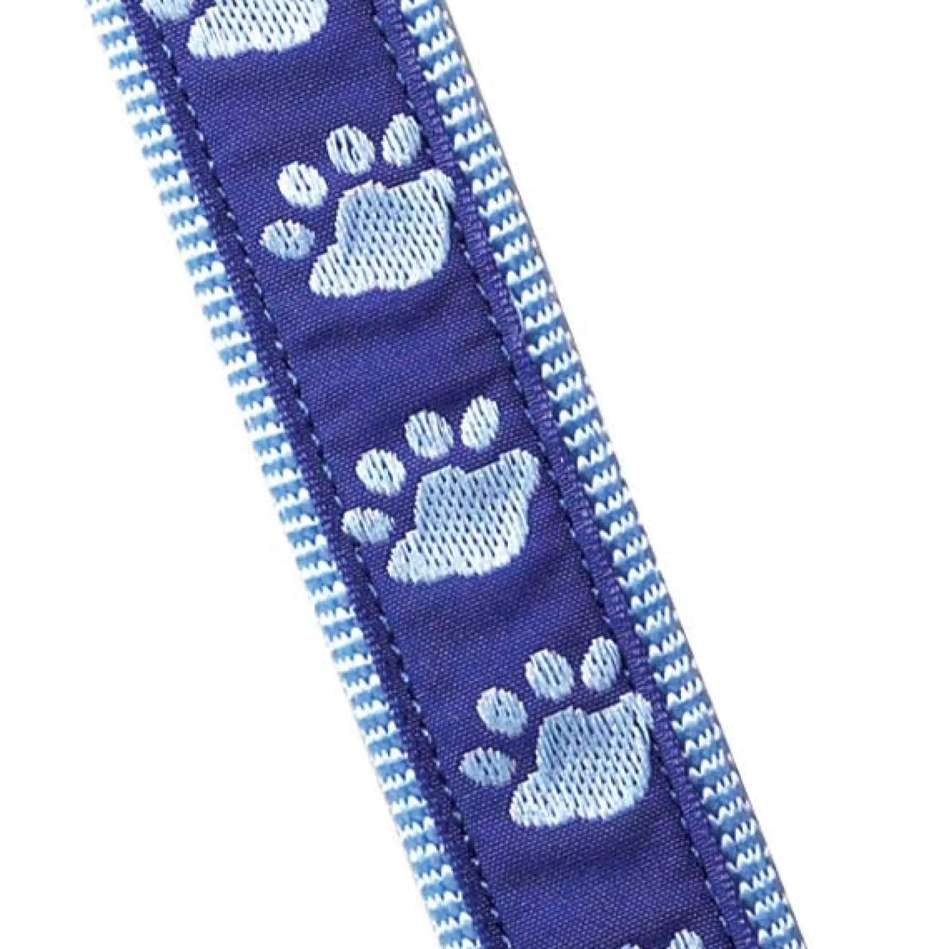 Casual Canine Two-Tone Pawprint Dog Leads
