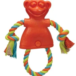 Chomper Large TPR Monkey with Rope Toys