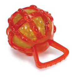 Chomper TPR Tug Toys with Caged Ball