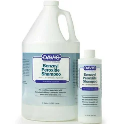 Davis 2.5% Benzoyl Peroxide Dog Grooming Shampoo
