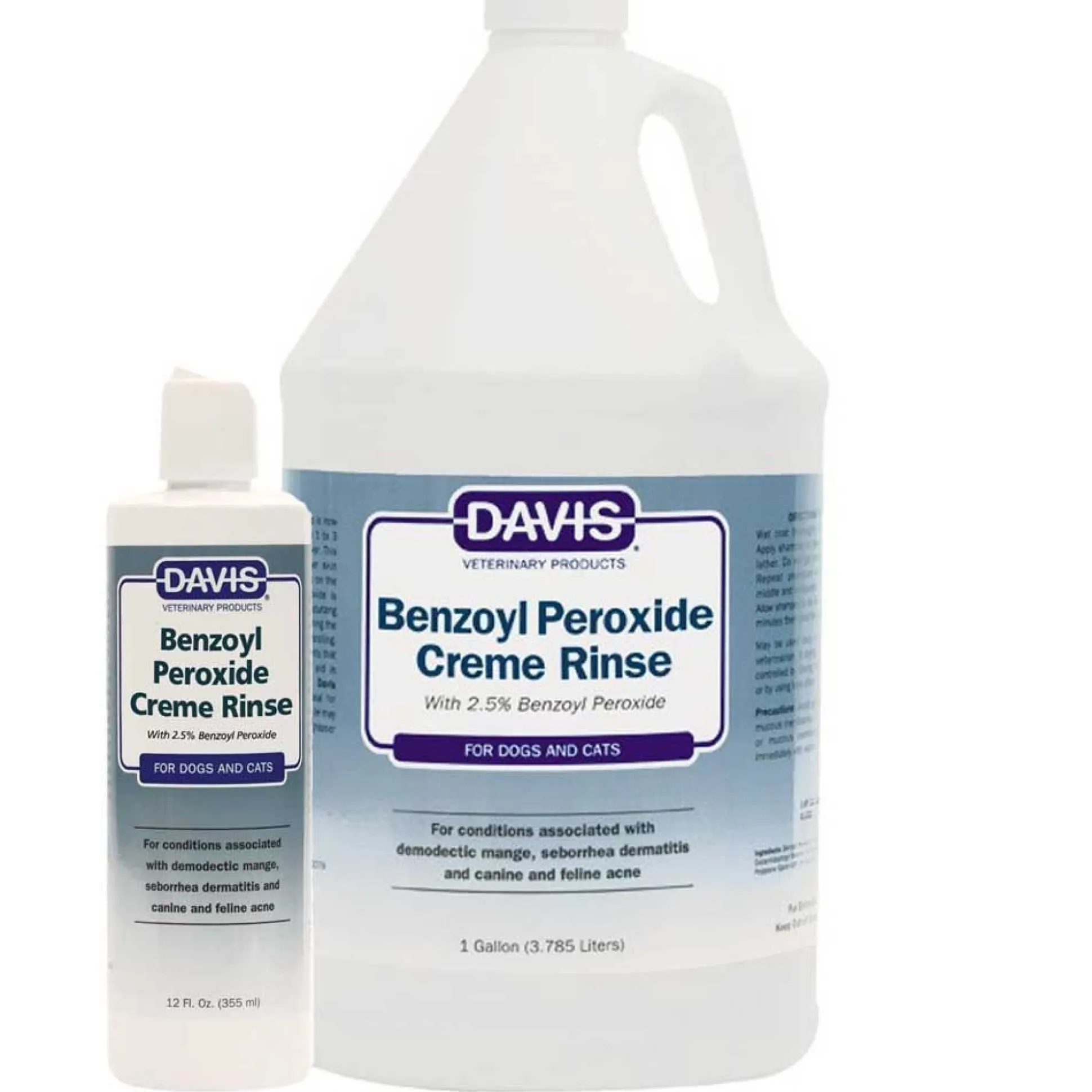 Davis Benzoyl Peroxide Dog Grooming Creme Rinse