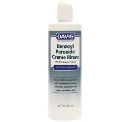 Davis Benzoyl Peroxide Dog Grooming Creme Rinse