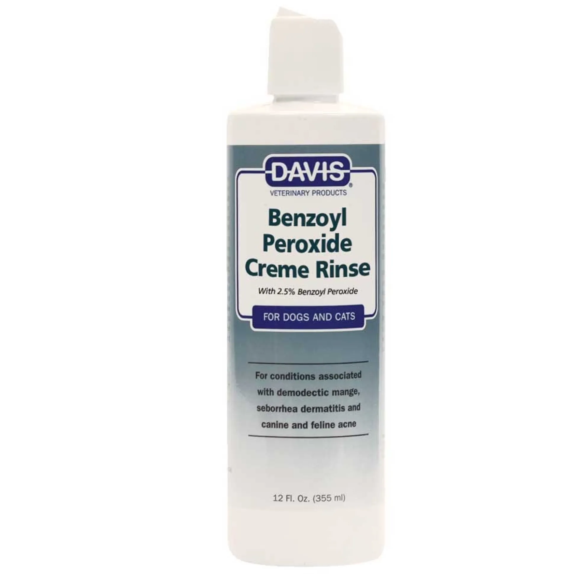 Davis Benzoyl Peroxide Dog Grooming Creme Rinse