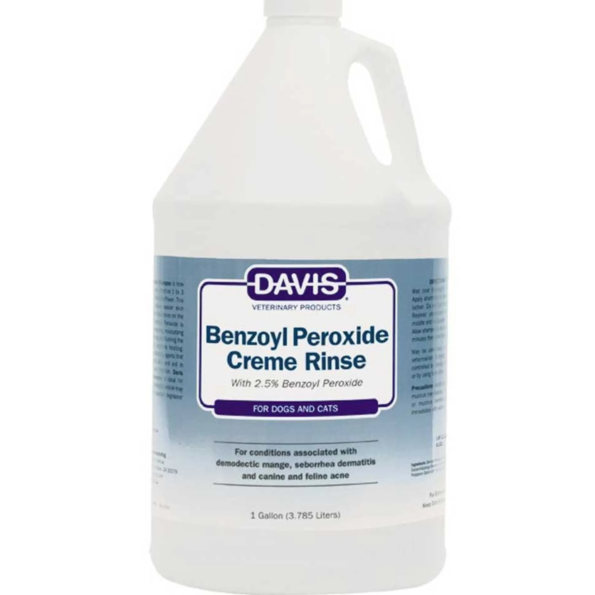 Davis Benzoyl Peroxide Dog Grooming Creme Rinse