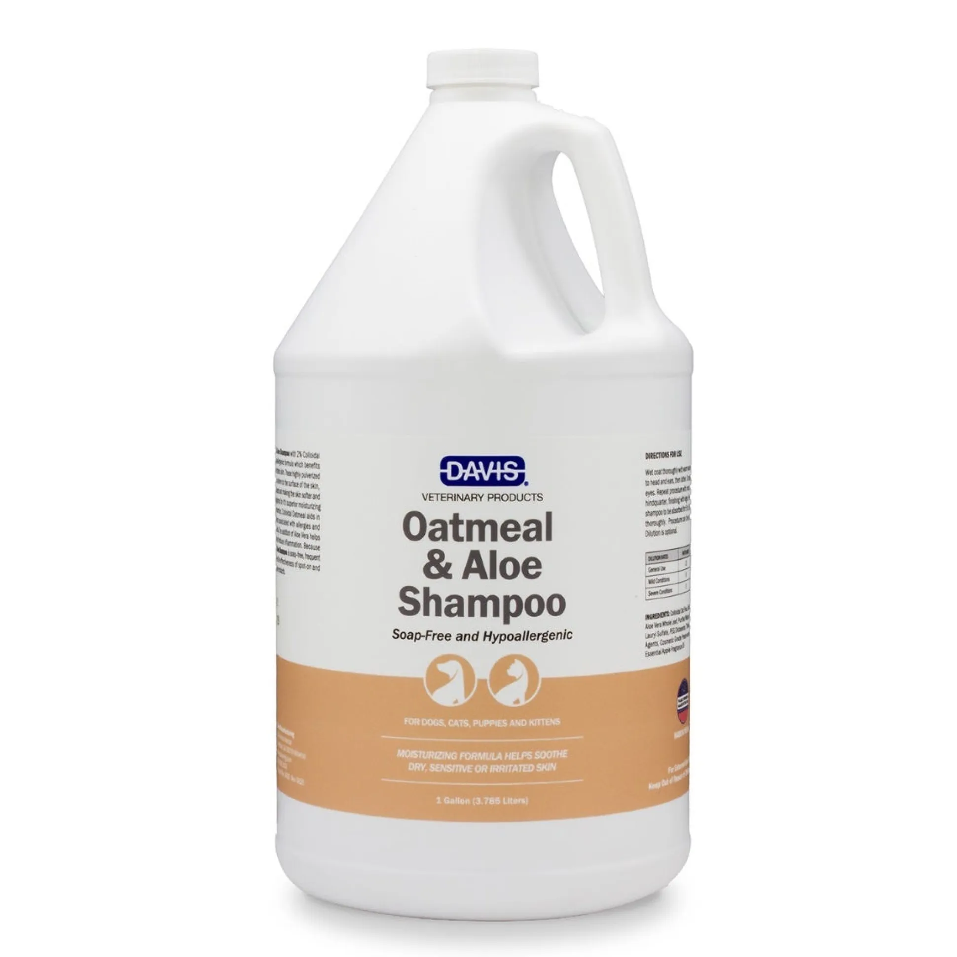 Davis Oatmeal & Aloe Dog Grooming Shampoo