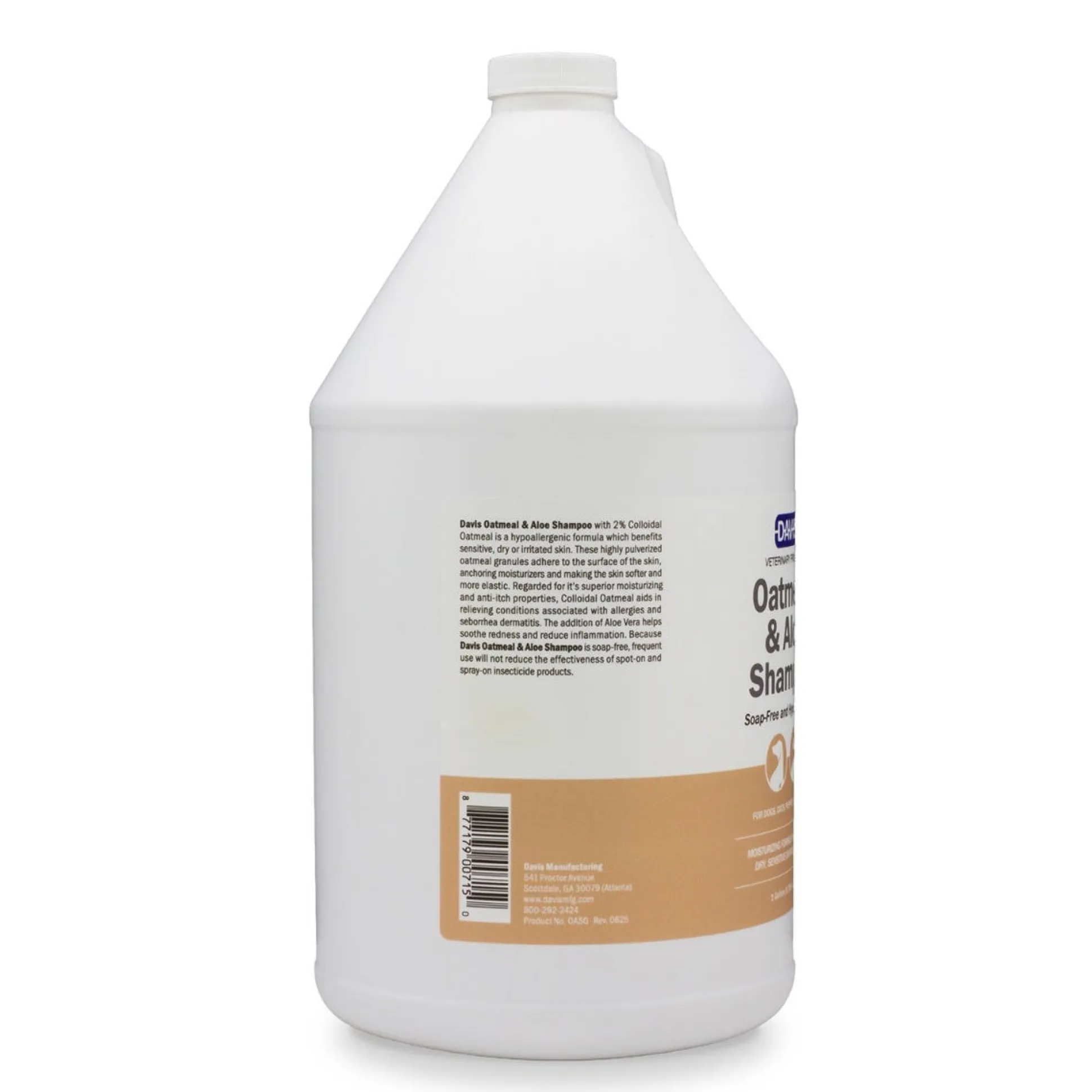 Davis Oatmeal & Aloe Dog Grooming Shampoo
