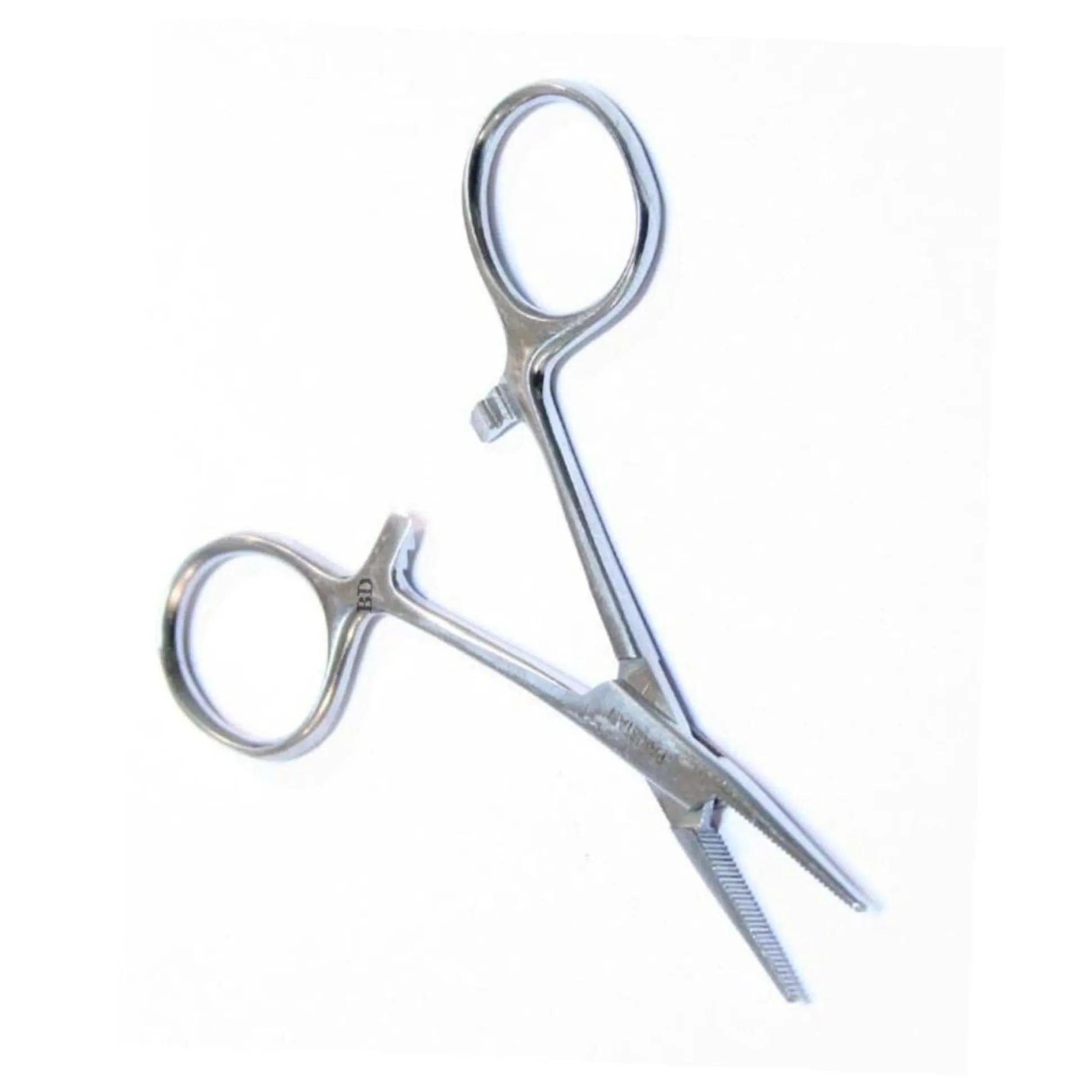 Dog Ear Hair Pulling Hemostat 3.5in Straight Locking