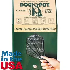 DOGIPOT Aluminum Header Pak Junior Bag Dispensers