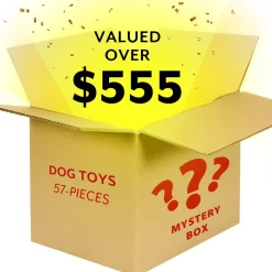 Dog Toy Mystery Box: 57 Pieces